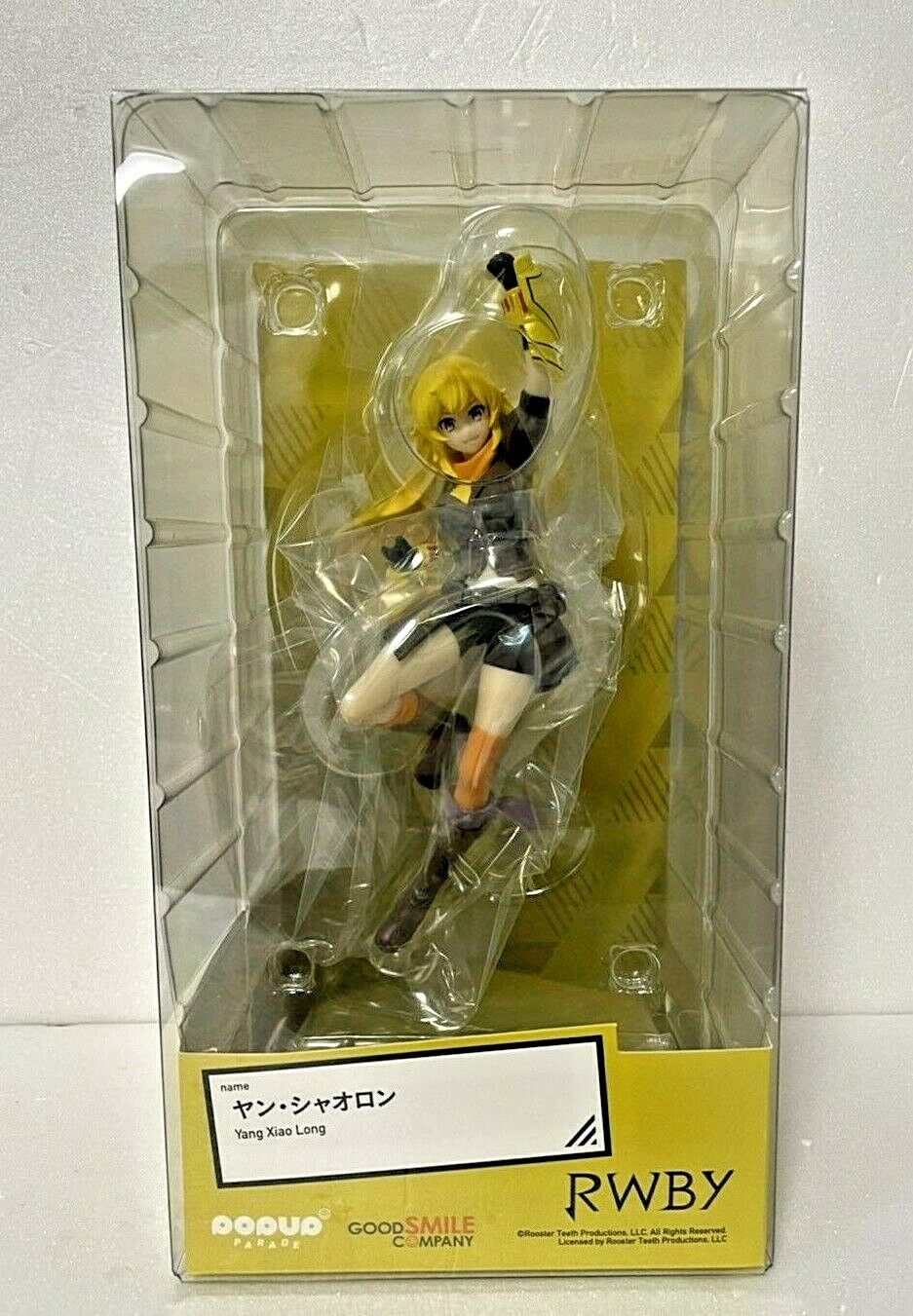 Good Smile Company POP UP PARADE RWBY Yang Xiao Long Figure Limited Height 3.54"