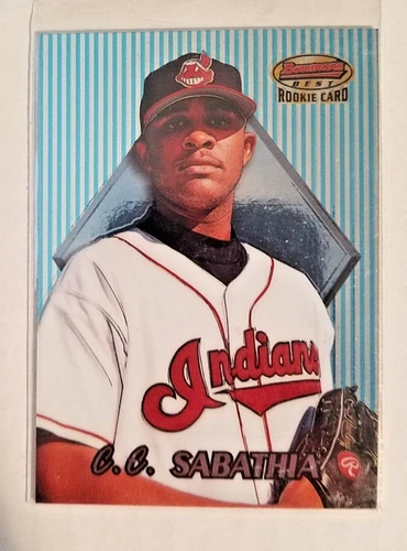 C.C. Sabathia RC 1999 Topps Bowman's Best #171 Indians NY Yankees A1