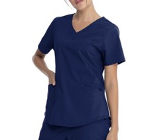 Scrubstar Women's Core Essentials Nurse Stretch V-Neck Scrub Top Medium