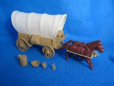 C.T.S. 753F - Conestoga Wagon / Covered Wagon - 54mm plastic accessory