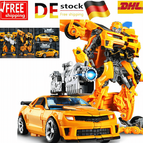 Neu Kinder Transformer Bumblebee Roboter Flim Figur Auto Actionsfigur Spielzeug - Bild 6 von 7