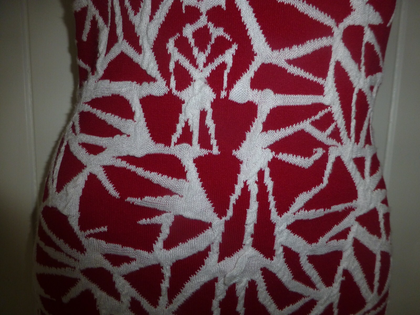 Fenn Wright Manson studio size S Red knitted dress - image 4