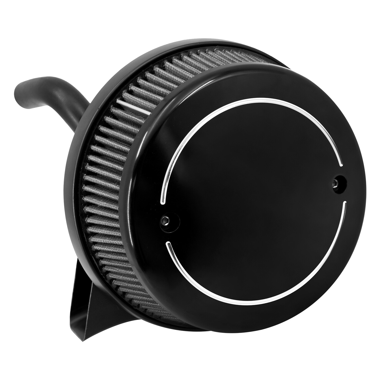 Black High Flow Air Filter Cleaner For Indian 14-2022 Chief Chieftain Dark Horse