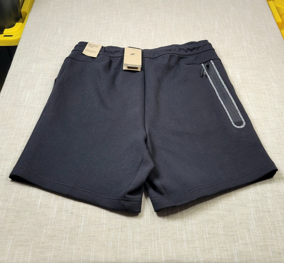 NIKE Tech Fleece Shorts Size XL Mens Black Sportswear NSW | eBay