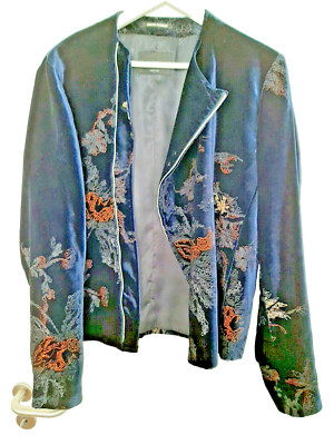 super Emporio ARMANI Velvet Samt Jacket Blouson Italy D: ca 40/42 H: ca M 48/50