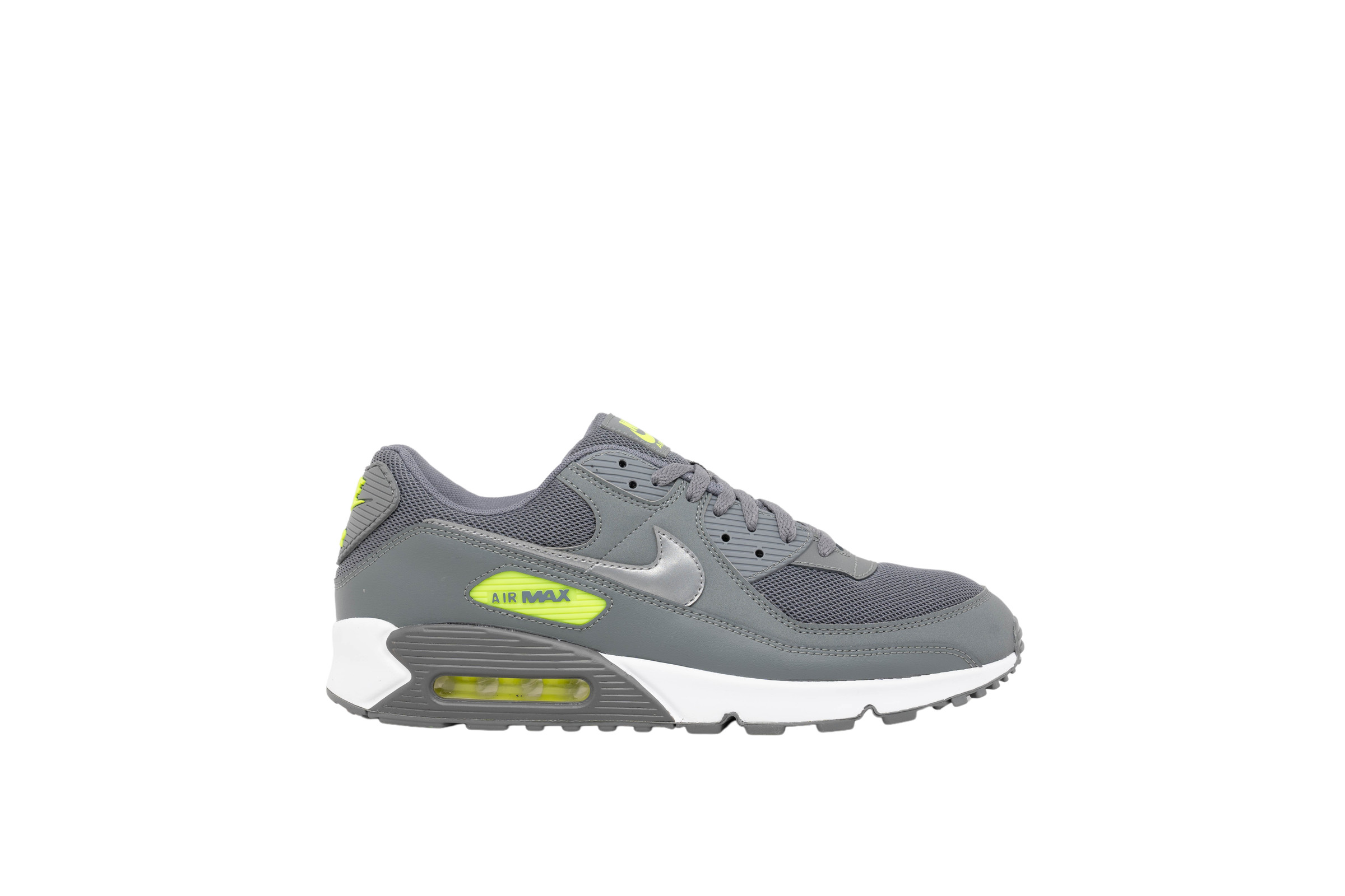 air max 90 slide smoke grey volt black
