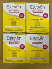 4 New Estroven Menopause Relief Stress Relief & Energy Boost - Exp. 06/2026