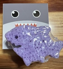 Spongelle Sea Animals SAMMY SHARK Infused Bath Body Wash Sponge Buffer 2.5oz