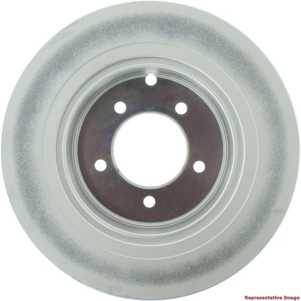 Rotor de freno de disco - revestimiento completo centrado trasero para Jeep Patriot 2009-2017 Foto 3 de 4