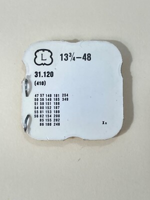 Pignon de remontoir + Coulant (winding pinion + sliding ) - Landeron 48 [NOS] 