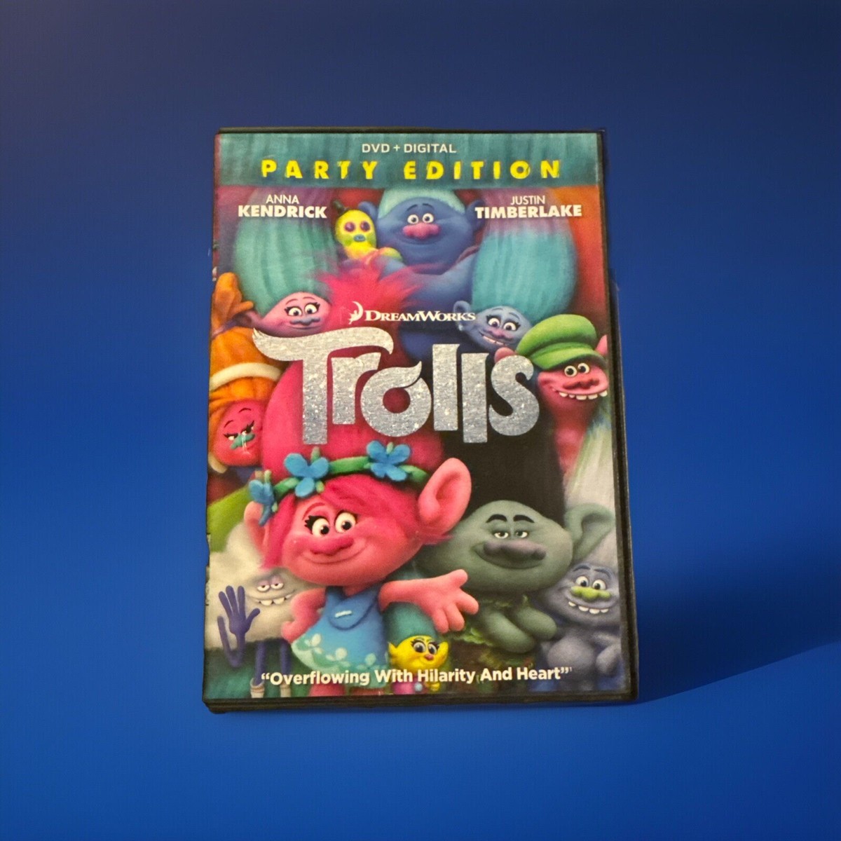Trolls (DVD, 2017) Party Edition Anna Kendrick Justin Timberlake