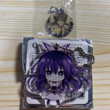 Date A Live Tohka Yatogami Acrylic key chain Metal Charm Set  2