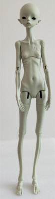 1/4 BJD Doll SD MSD handmade resin DIY The Hermit IX Gray Color -NO Make UP