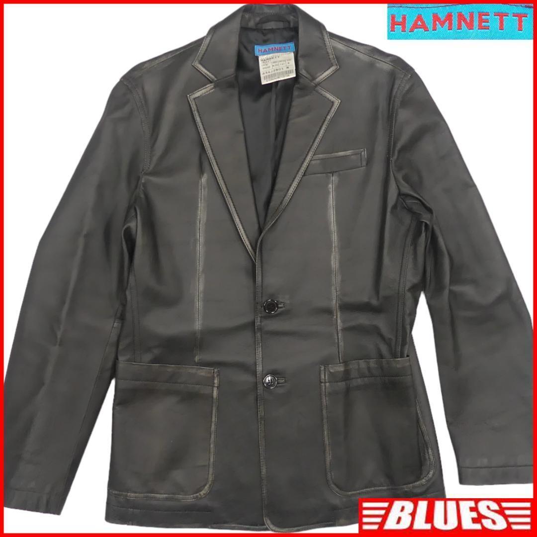 Instant decision HAMNETT Men s M Leather Tailored Jacket Hamnet 