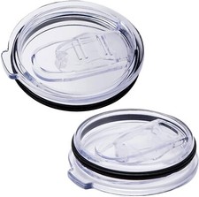 Tumbler Lids Spillproof 30 Oz,2 Replacement Lids for 30 oz Stainless Steel Tumbl