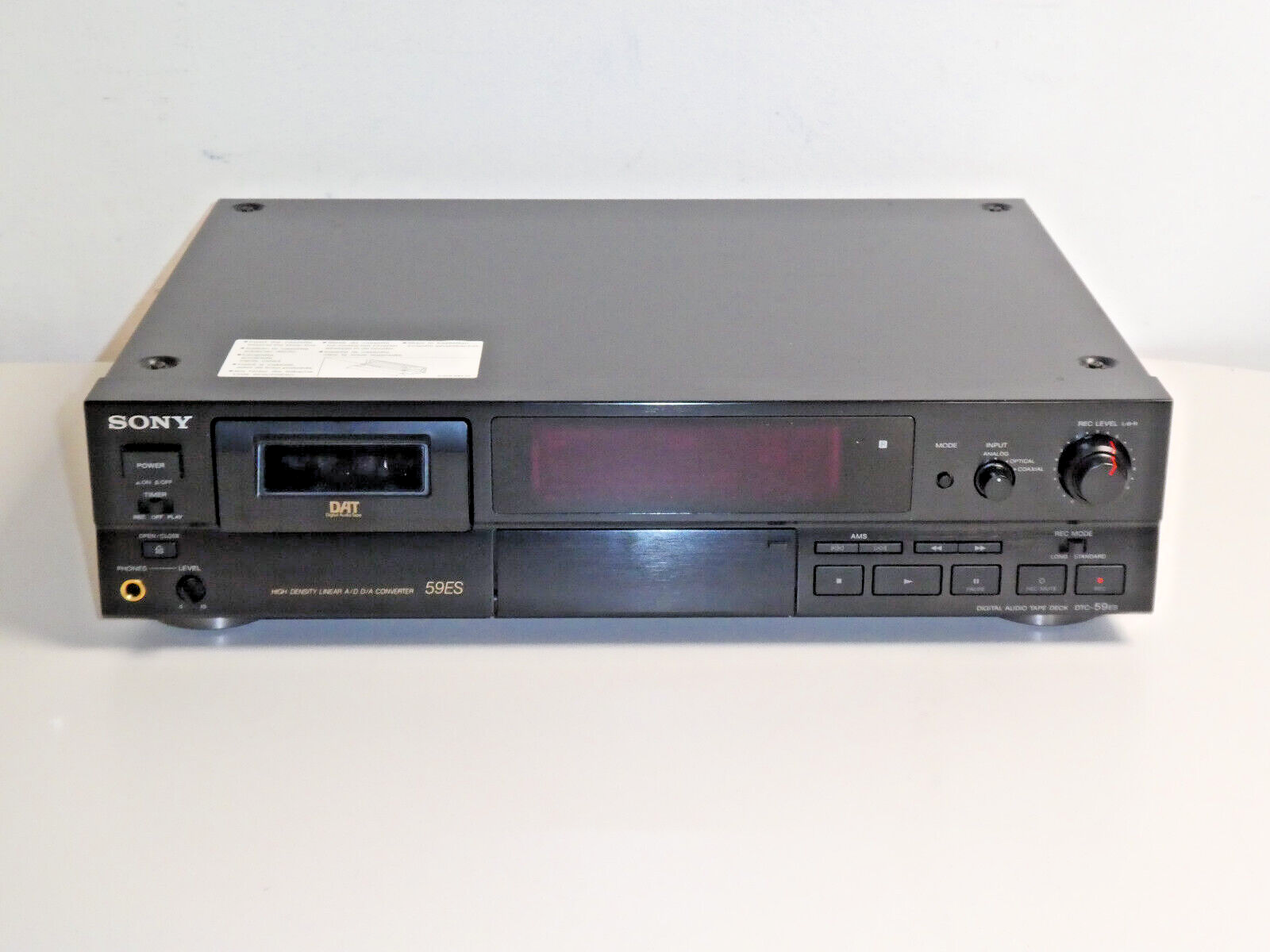 Sony DTC59ES HighEnd DATRecorder in Schwarz, 2 Jahre Garantie eBay