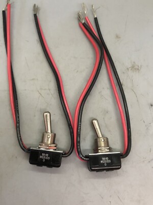 Carling Technologies 9840 Toggle Switch, 3A,125V,1A,250V  *Lot Of 2*