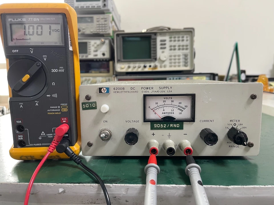 HP Agilent 6200B DC Power Supply 0-40V 0-0.75A or 0-20V 0-1.5A - Image 4 of 4