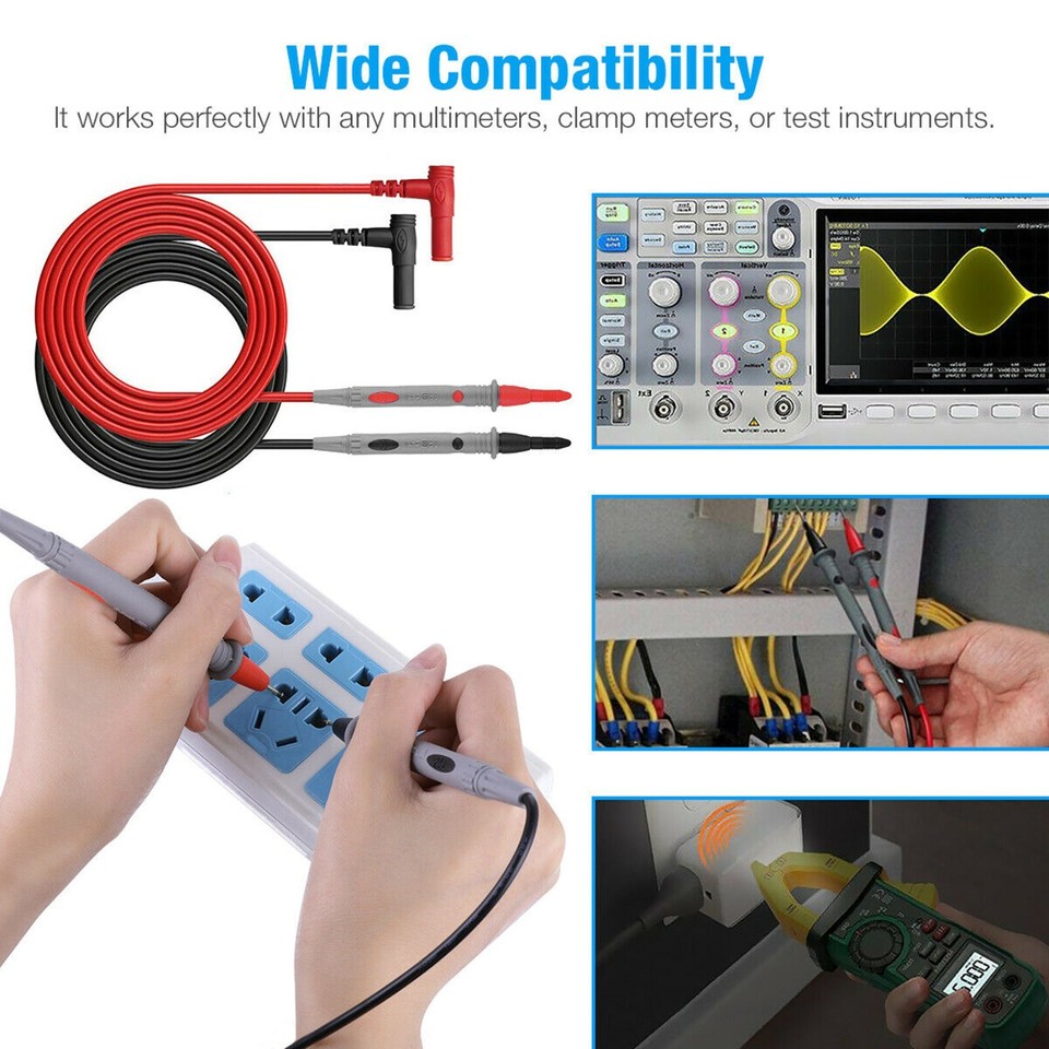 Digital Multimeter Voltmeter Ammeter AC DC Volt Ohmmeter Tester Meter ...