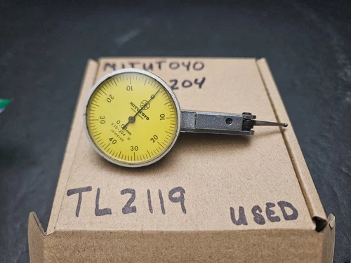 MITUTOYO #513-204 0.01MM 0-40-0 DIAL TEST INDICATOR (TL2119)