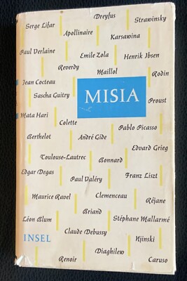 MISIA  SERT  :  MISIA   PARISER  ERINNERUNGEN   ERSTAUSGABE    1954