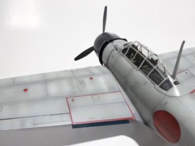 Mitsubishi Zero Fighter Jet 1:48 TAMIYA Plastic Model Kit ALL Painted