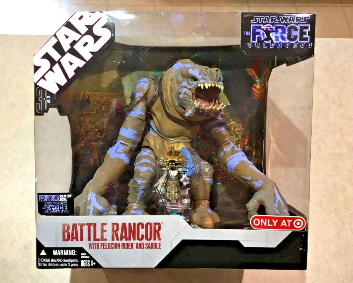 Star Wars Battle Rancor with Felucian Rider & Saddle Force