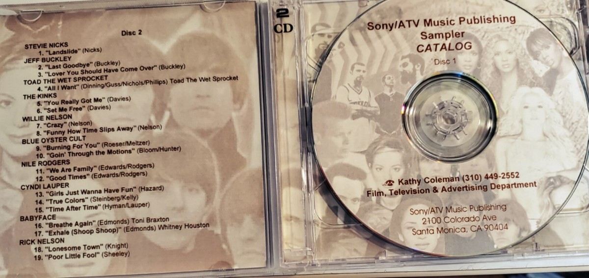 Sony/ATV Music Publishing Sampler Catalog-Disc 1 (Various) CD
