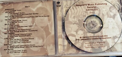 Sony/ATV Music Publishing Sampler Catalog-Disc 1 (Various) CD