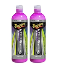 2 BOTTLES Meguiar's Hybrid Ceramic Trim Restorer Car/Auto Detailing 16oz