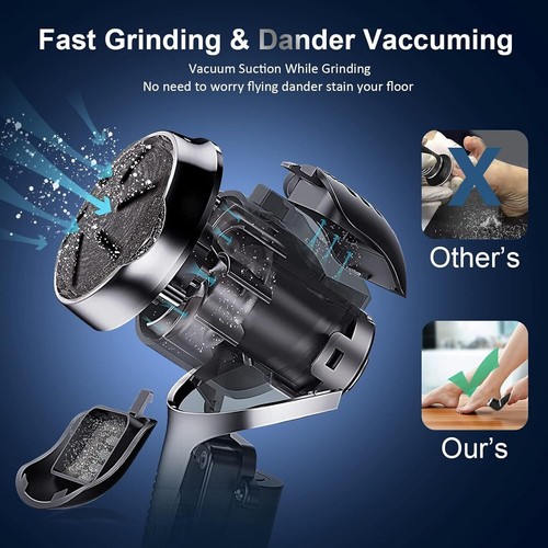 Callus Remover Professional Electric Foot Grinder File Dead Skin Pedicure Tool - Picture 4 of 8