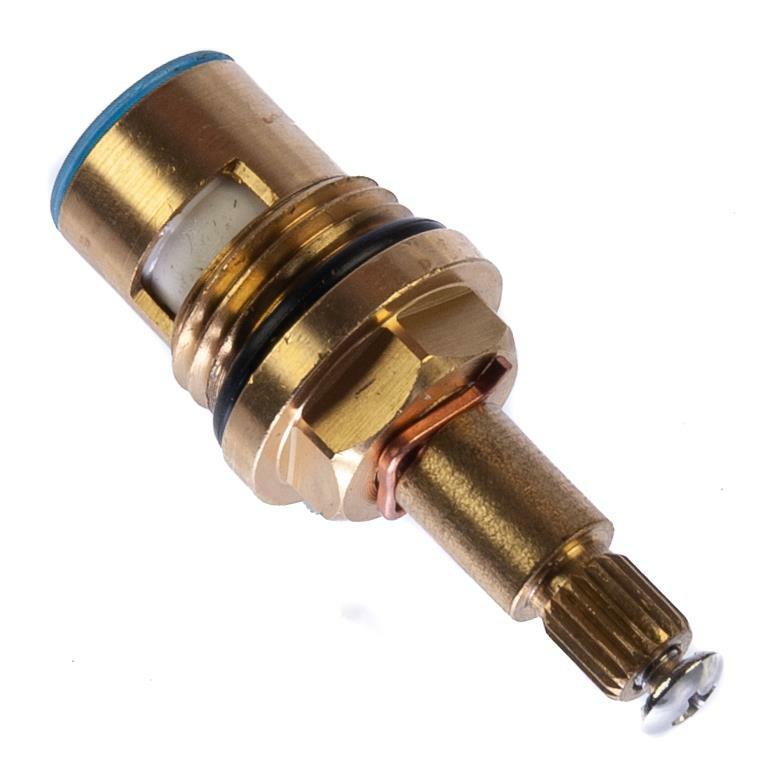 Ceramic Tap Valve 1/2" Bsp Cold Blue Replacement Cartridge 20 Spline