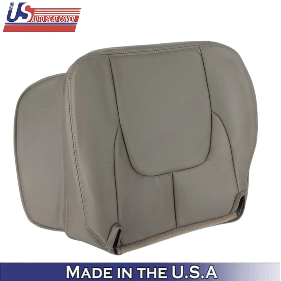 Cubiertas de asiento delanteras de cuero sintético topo para Dodge Ram 1500 2500 Laramie 2002-2003 Foto 2 de 4