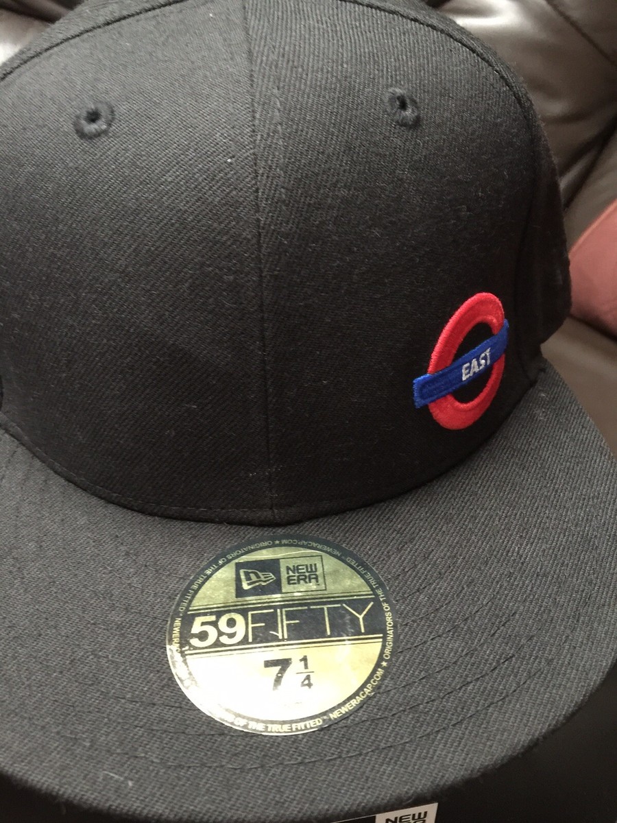 USED Original New Era 59FIFTY East London Underground Cap