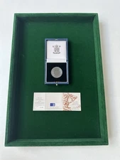 The Royal Mint 1999 Gold Proof Half-Sovereign Box only - COA & Capsule Included.