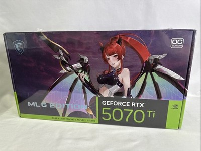 MSI RTX 5070 Ti 16GB GDDR7 PCI Express 5.0 Graphics Card MLG Edition - SEALED!