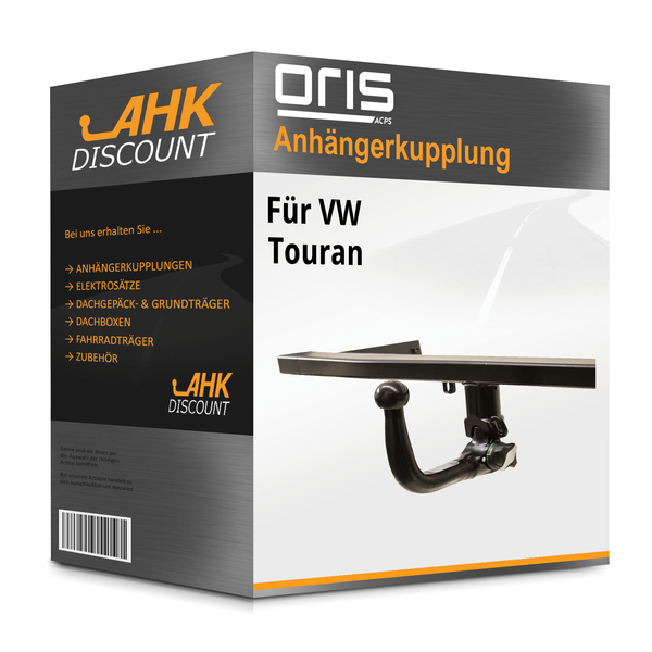 für VW Touran 11.2006-05.2010 Oris AnhäNgerkupplung Abnehmbar NEU-image