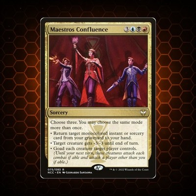 MTG - Maestros Confluence/Zusammenkunft der Maestros - NCC - EN - NM