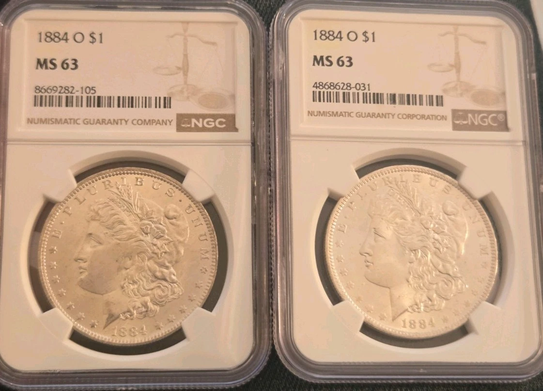 MS 63 Graded 1884 Year Morgan US Dollars (1878-1921) for sale | eBay