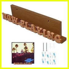 Now Playing Vinyl Record Stand Record Wall Mount Wood Vinyl Record Holder Alb...
