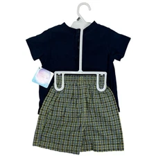 New With Tags Disney Baby '68' Tigger 2 Piece Outfit Set 18 Month Shirt & Shorts