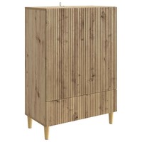 Sideboard Artisan-Eiche 66X34,5X95 Cm Holzwerkstoff Wohnzimmer