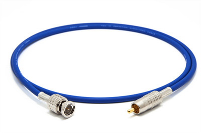 enoaudio Mogami 2964 Digital Koaxial Kabel 75Ω WC | Canare Gold Cinch RCA - BNC