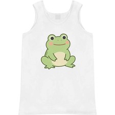 'Happy Cartoon Frog' Adult Vest / Tank Top AV059983