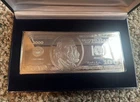 2000 Benjamin Franklin $100 Dollar Bill 4 Oz Of .999 Troy Silver With Box & COA