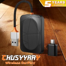 Wireless CarPlay Adapter Dongle USB For Apple iOS Car Auto Navigation Player
