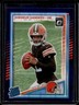 2025 Panini Donruss Optic Shedeur Sanders Rated Rookie Blue Glitter Prizm #203