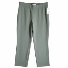 NWT A New Day Womens 17R Green Skinny Pants Stretch Pull On Ponte High Rise Work