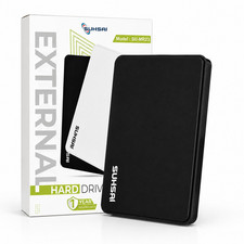 1TB External Hard Drive USB 3.0 Portable HDD PC Laptop & Mac Backup Storage 2.5"