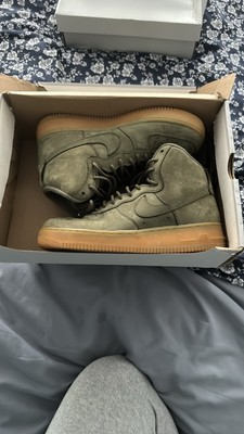 Nike Air Force 1 Men's High Top Olive Green Size 6.5